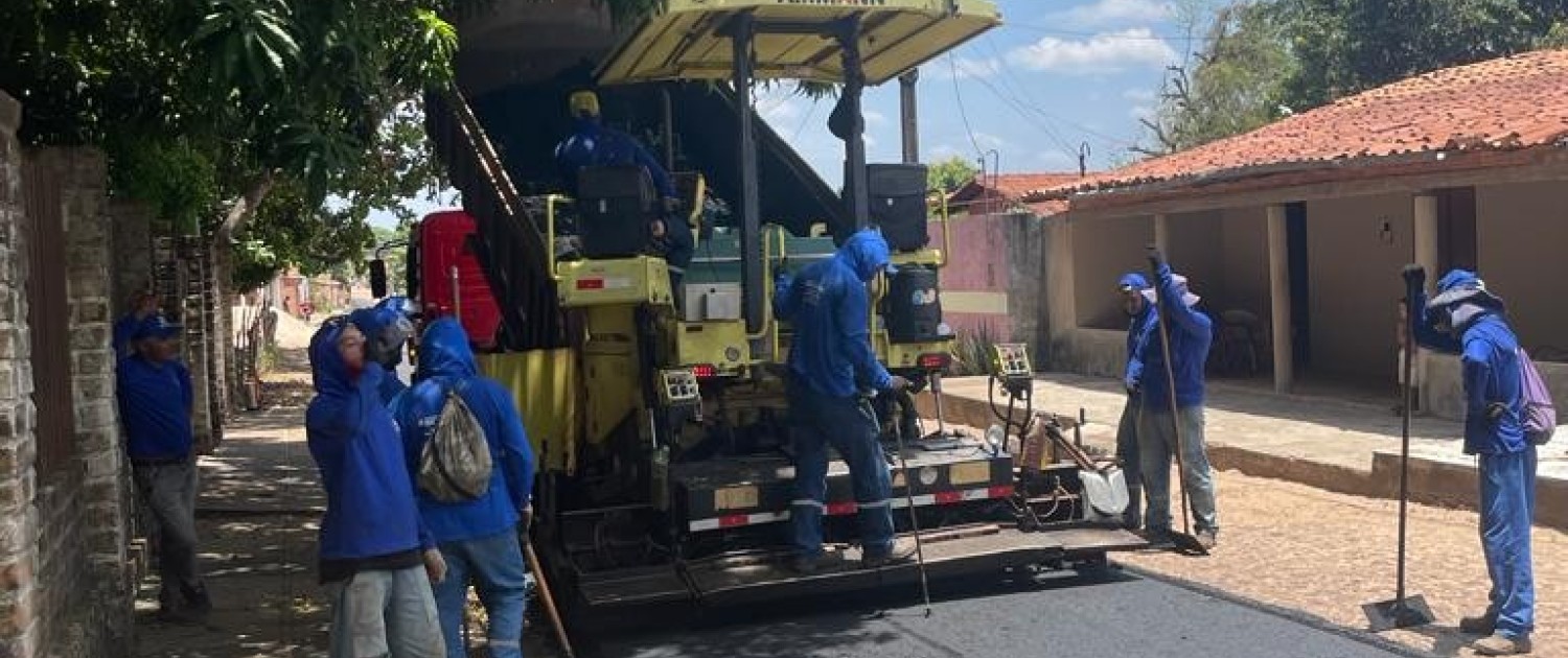 Pavimentação asfáltica (CBUQ) em União - PI.